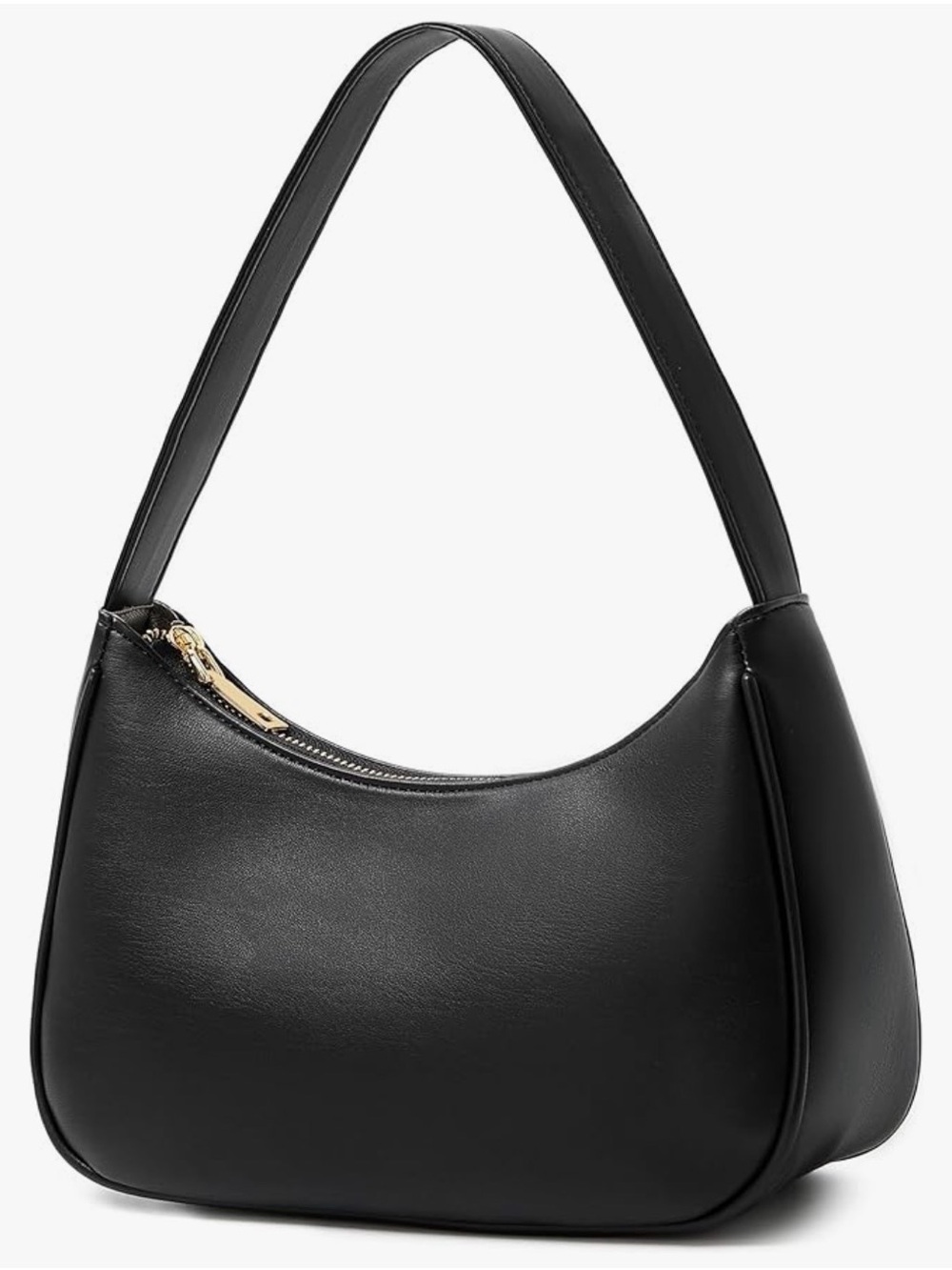 Classic Black Purse - Sleek Everyday Handbag
